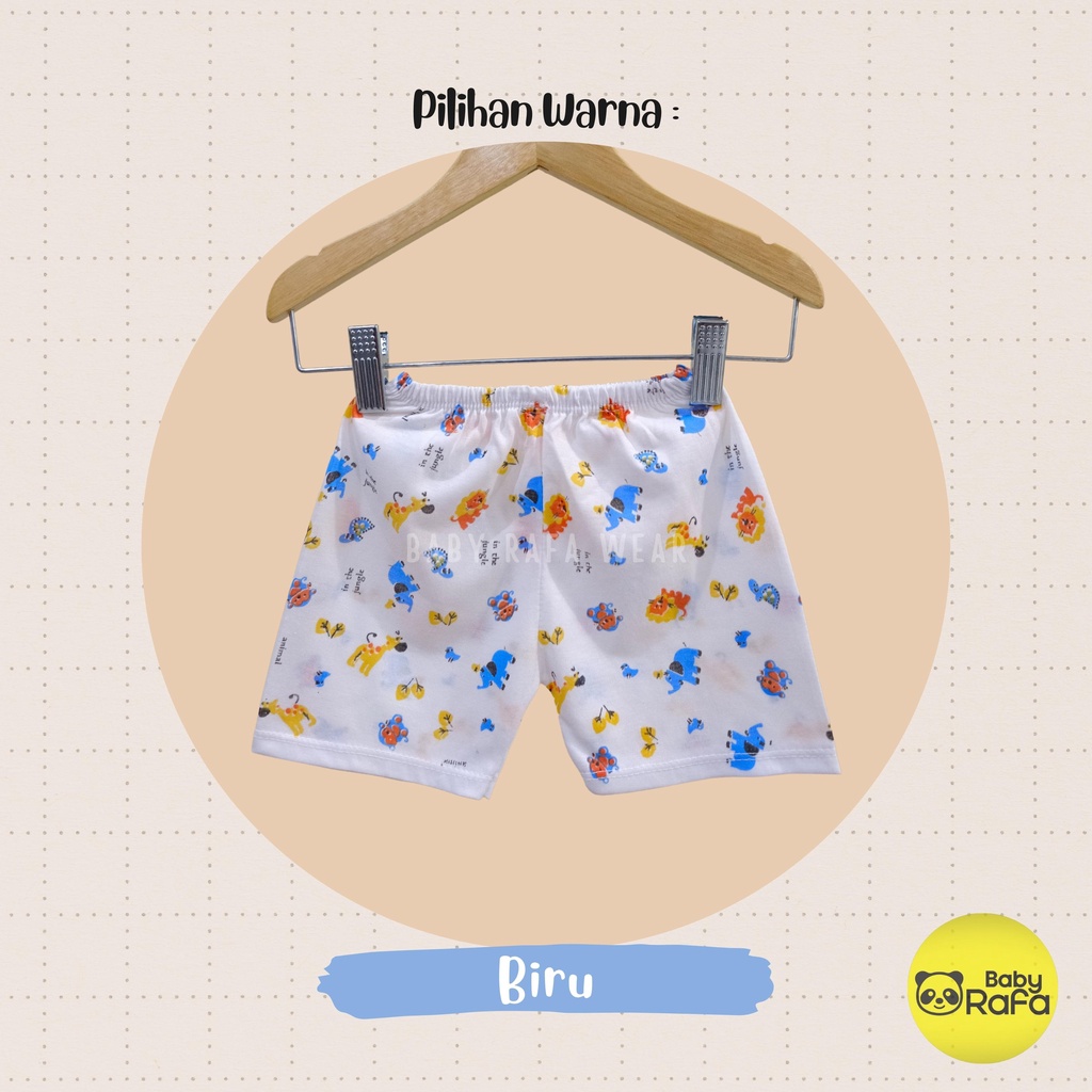 Celana Pendek Bayi Motif 0 - 3 Bulan SNI EXCELLENT 77