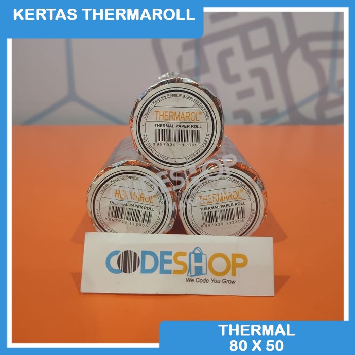 Kertas Termal Struk Kasir ( Thermal Paper 80 x 80 )