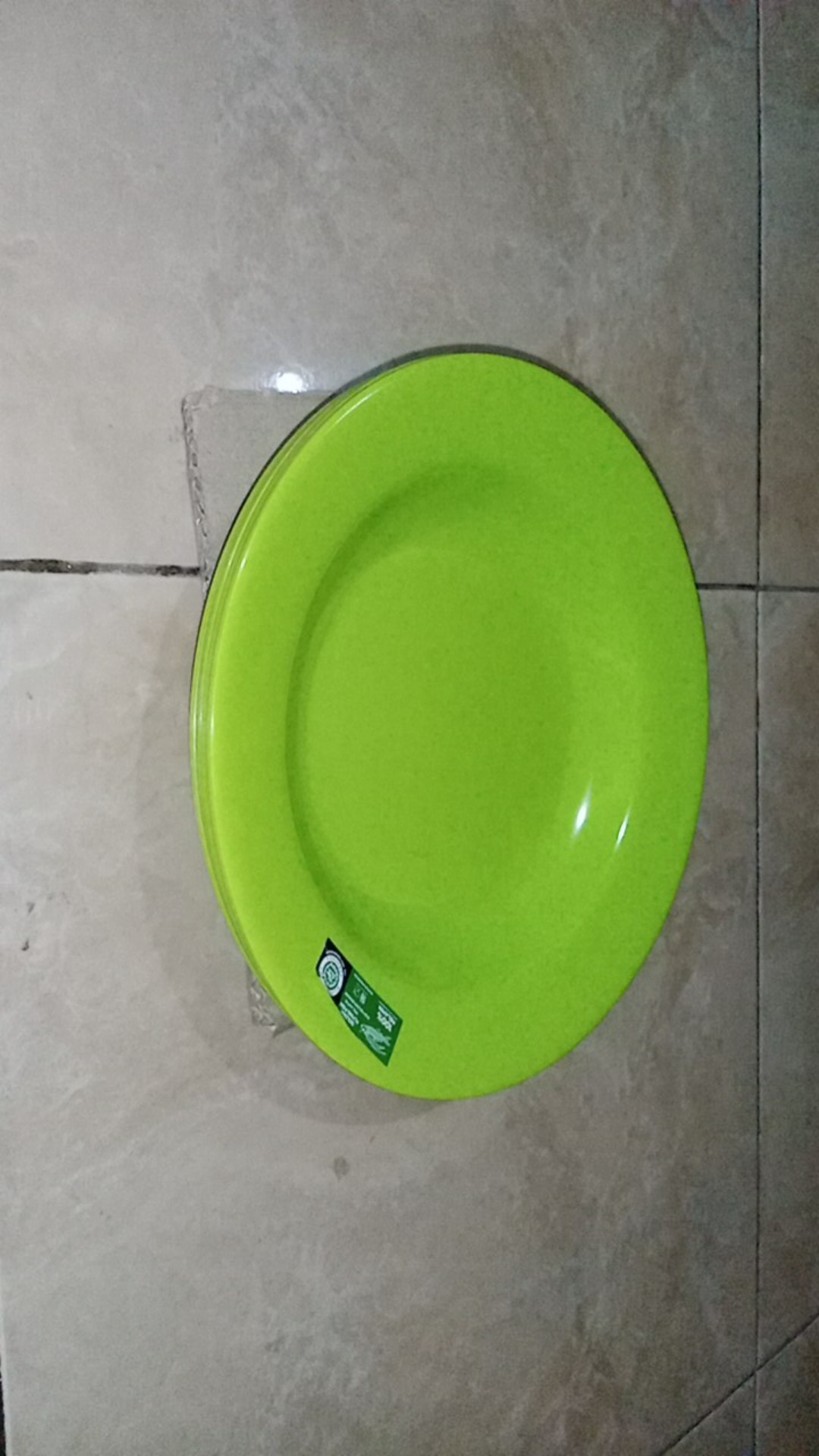 Piring Melamin Golden Flying Fish 0917