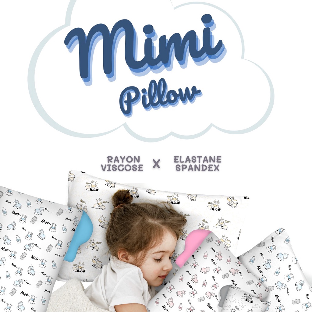 OBAYITO MIMI BOLSTER MOOSUI THE SERIES MIMI PILLOW By OBAYITO PREMIUM BEDTIME BUDDY Bantal Guling Anak Tencel Bantal Guling Bayi