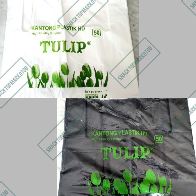 

```````] Kantong Kresek 50 Tulip Plastik Kresek