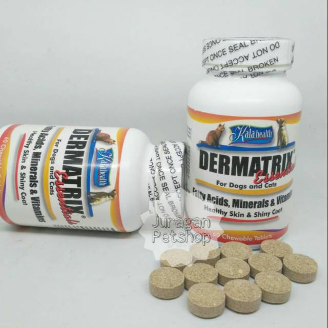 DERMATRIX (1 TABLET) | Vitamin/Nutrisi Kucing/Anjing |