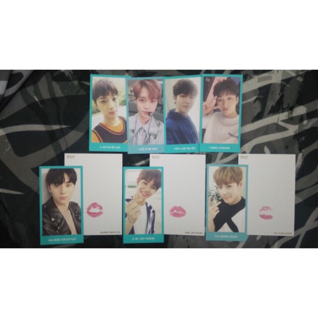 Sharing Official Fankit Wanna One dan Lipcard MD IPU