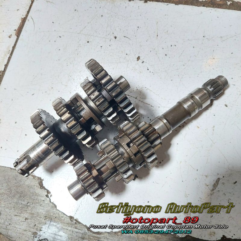 Gear Transmission Vega ZR Gear  Rasio Ratio Tranmisi Vega ZR