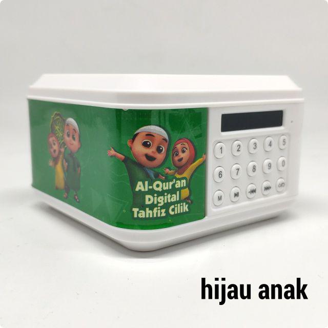 (BISA REQUEST NAMA.) SPEAKER ALQURAN ADVANCE TP600 16GB BLUETOOTH/UST.SOMAD-ADVANCE HIJAU ANAK
