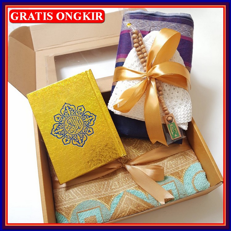 

Kado Perlengkapan Sholat/Kado Ramadhan/Kado Lebaran/Kado Pacar/Kado Cewek/Gift Box Cewek/Hampers [5In1] Hampers Kado Cowok Parcel/Hampers