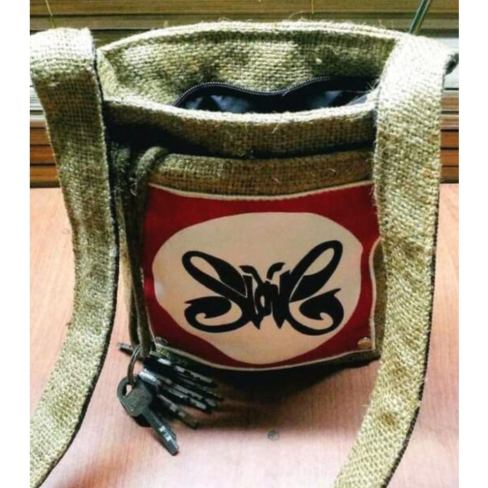 Tas Selempang Goni PRIA// TAS GONI STYLISH