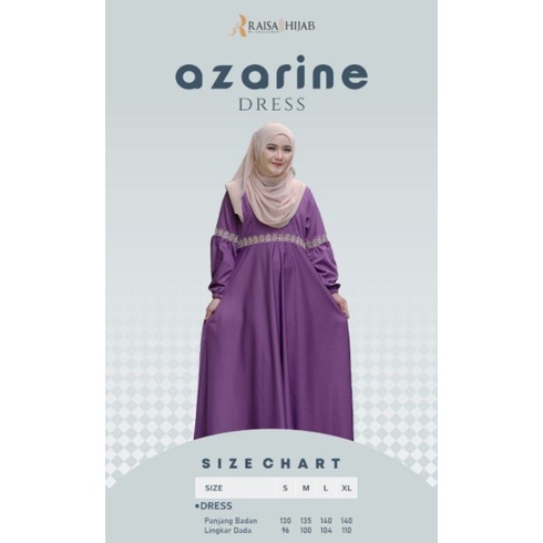 AZRINA DRESS BY RAISA HIJAB