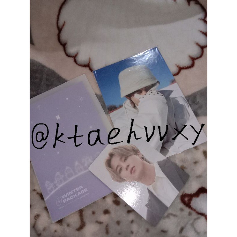 [BOOKED] 4×6 winter Package taehyung , pc mpc army kit 7th jimin