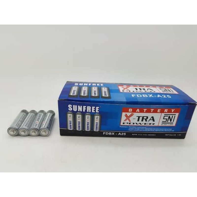 BATERAI A2 A3SUNFREE PROMO (HARGA 4pcs)