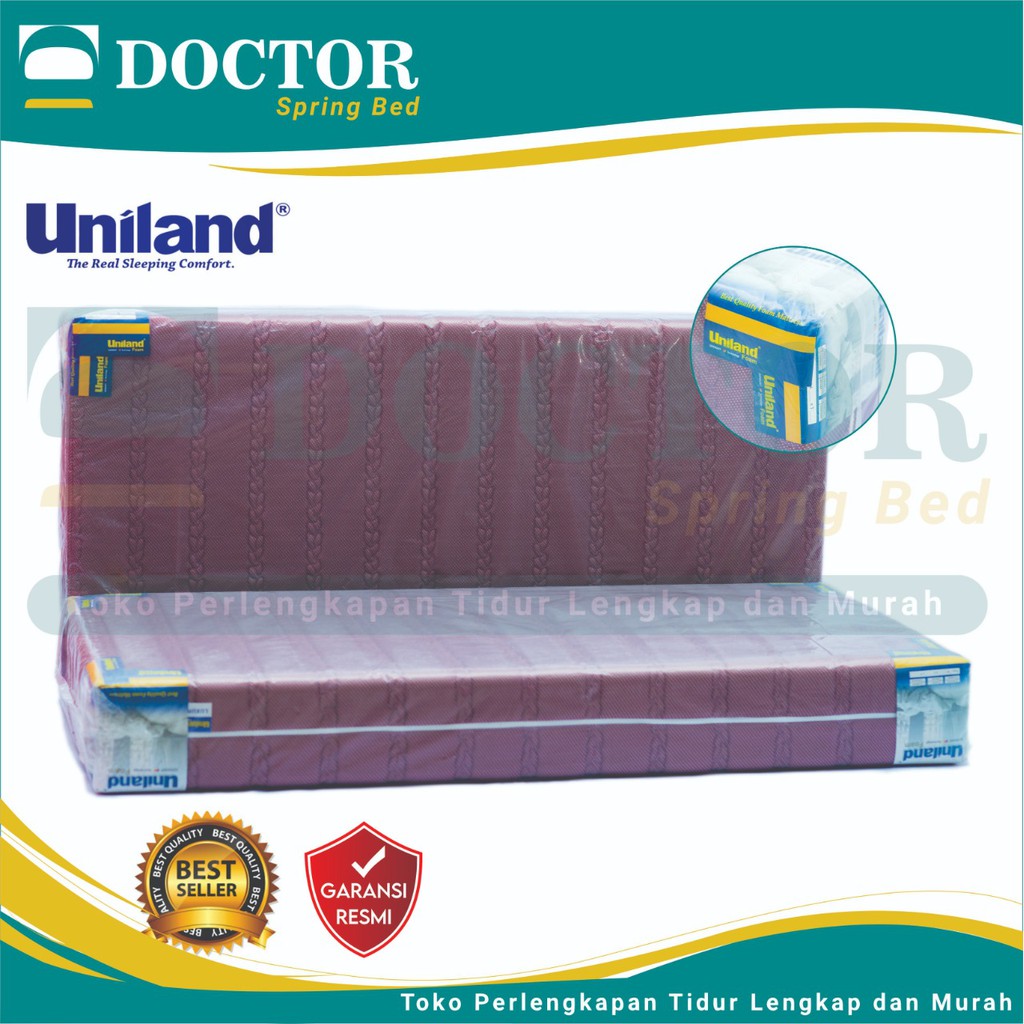 Kasur Busa Uniland foam Luxury ukuran 90 x 200 Tebal 25 cm