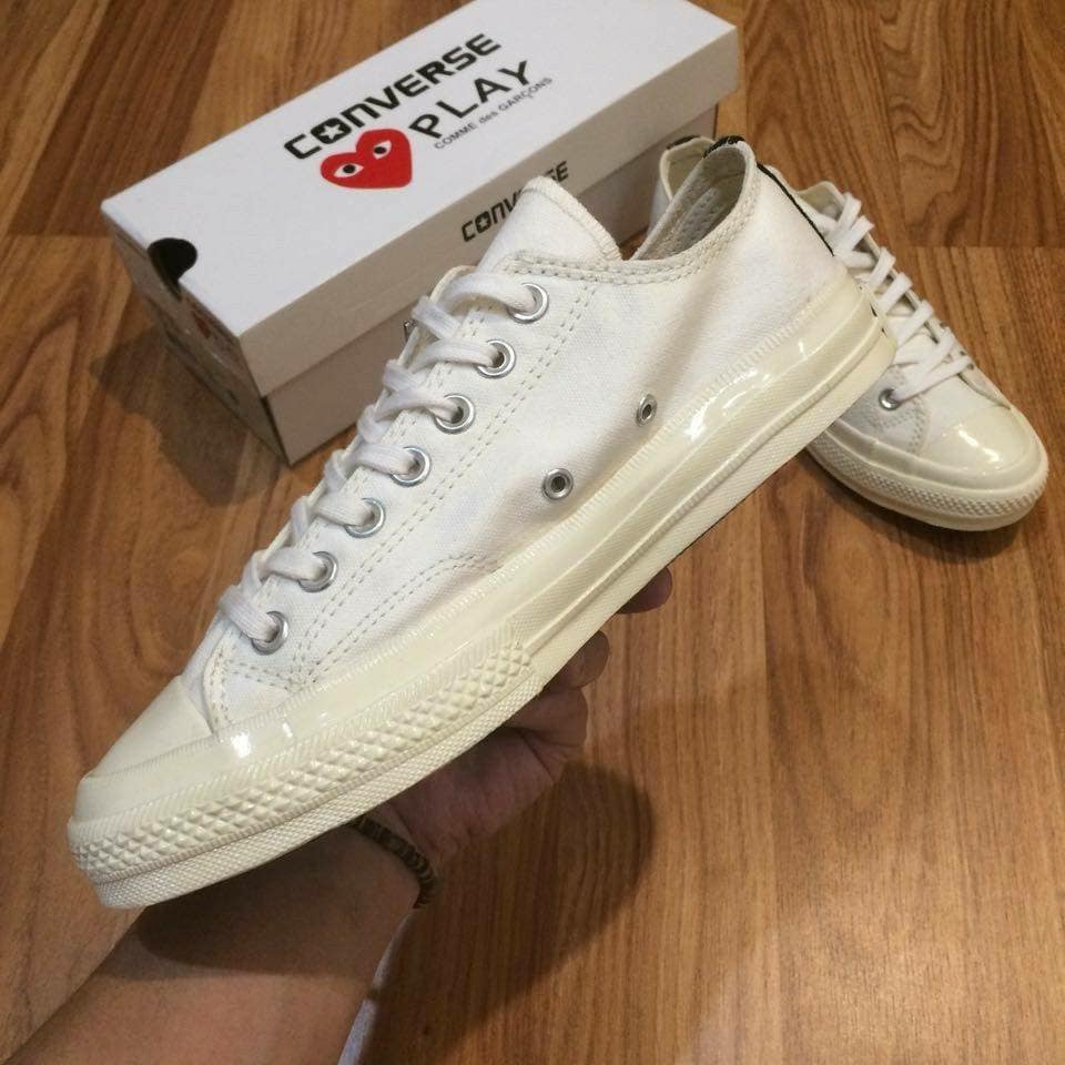 Converse cdg low cream
