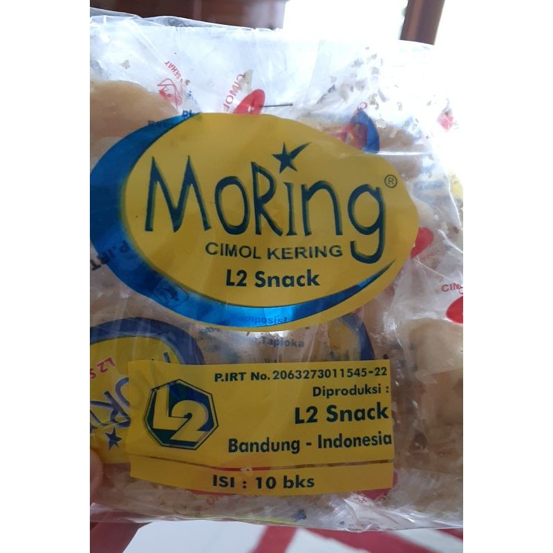 

Cemilan Moring (cimol kering)