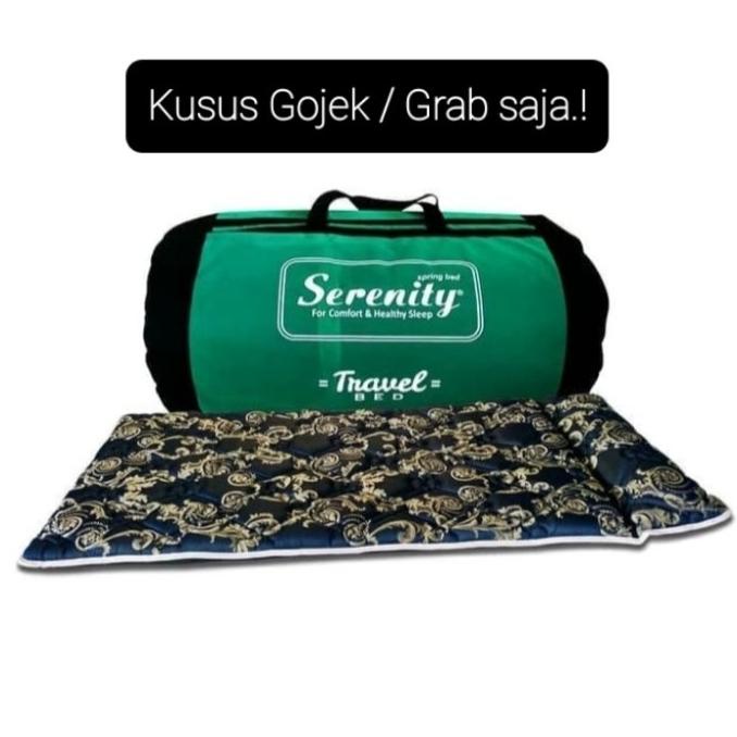 best seller] Travelbed /Kasur Lipat/Kasur Lantai/kasur gulung Elite serenity 90x190