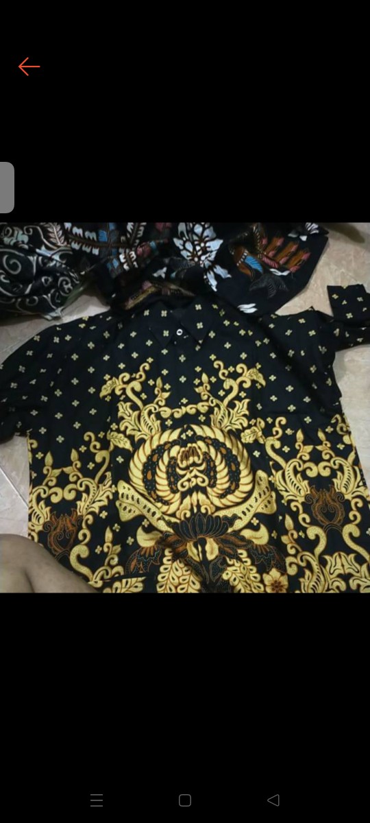 Kemeja Batik Pria Bl-5 Wong Riski Jaya
