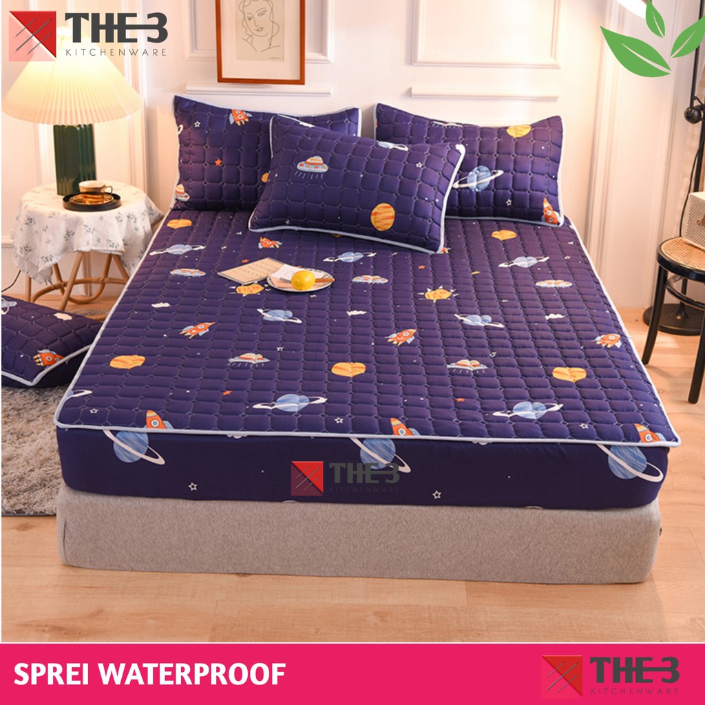 SPREI WATERPOOF - SPREI ANTI AIR - SPREI SULTAN WATERPROOF - KUALITAS NO.1-PLANET180