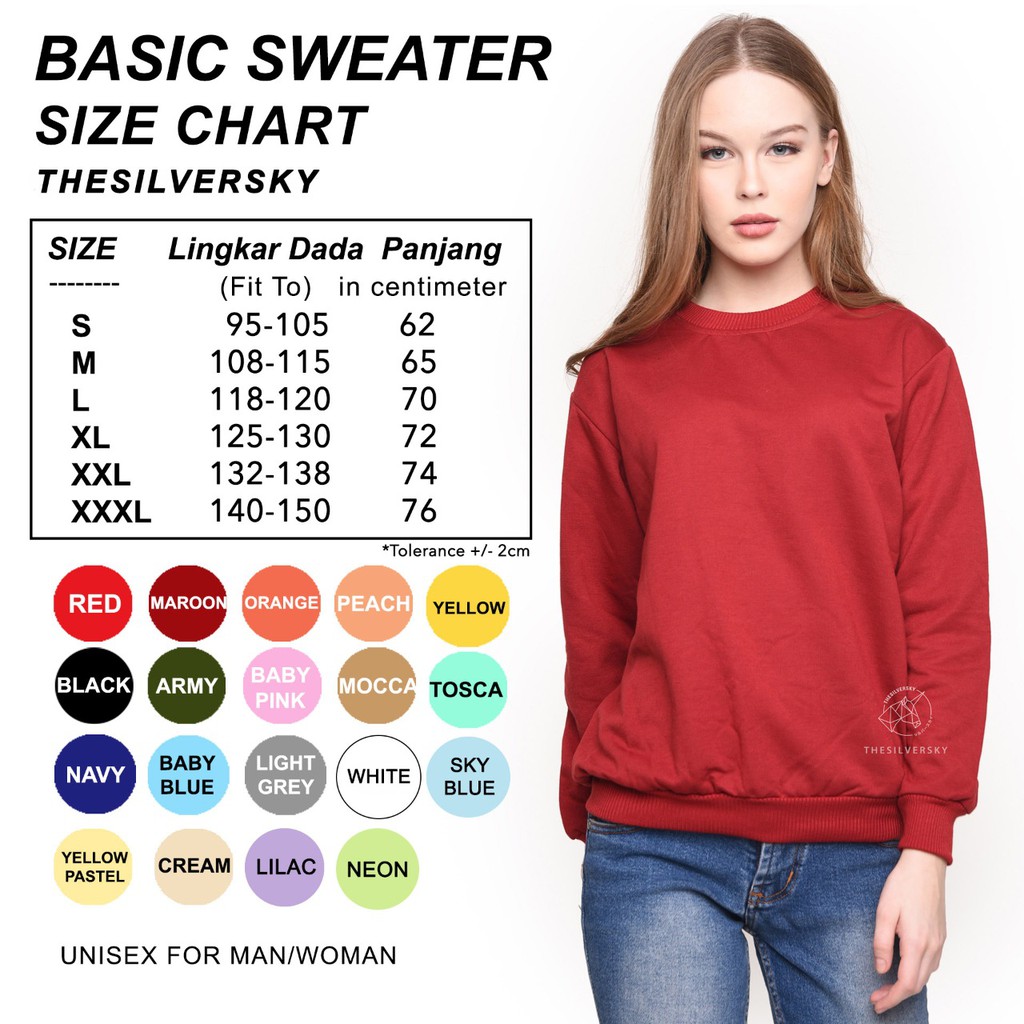 sweater basic polos
