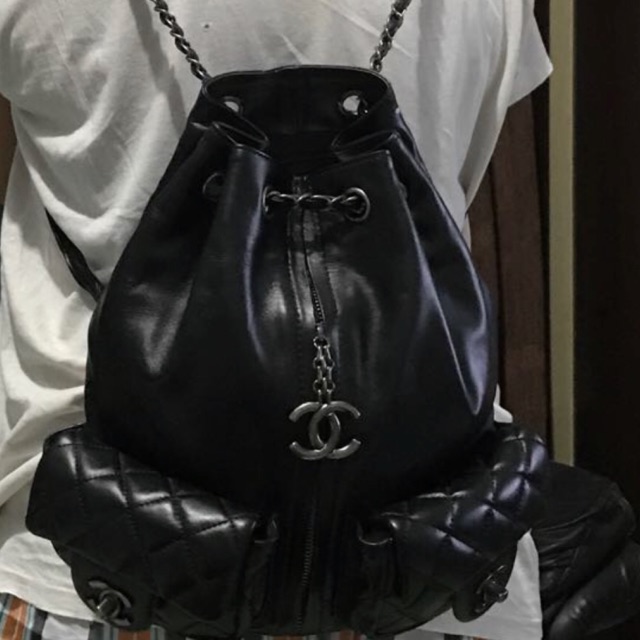 Tas chanel back pack mirror qty