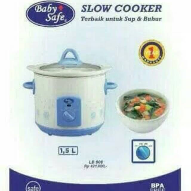 SLOW COOKER BABY SAFE 1,5L