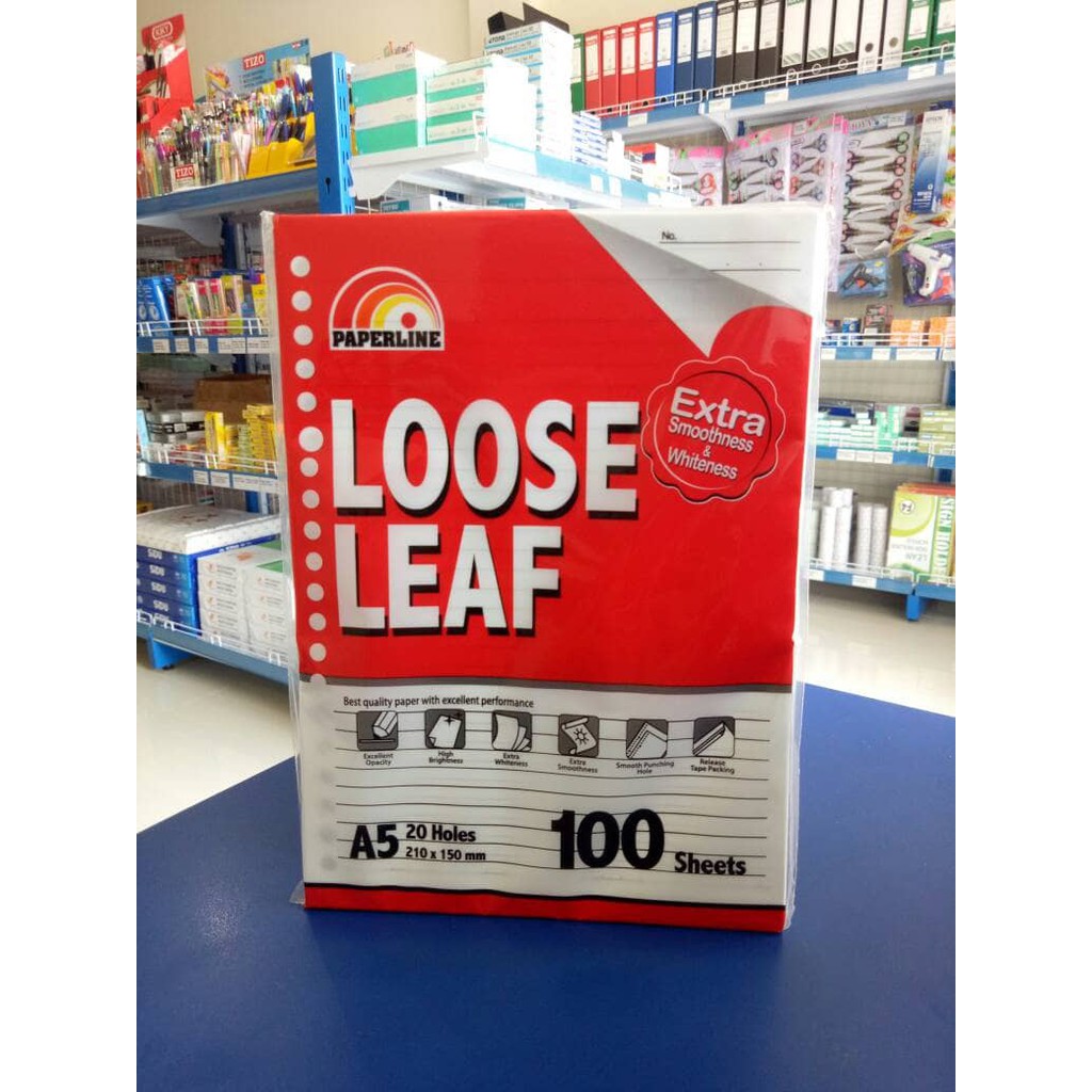 

Ready Loose Leaf A5 isi 100 lembar
