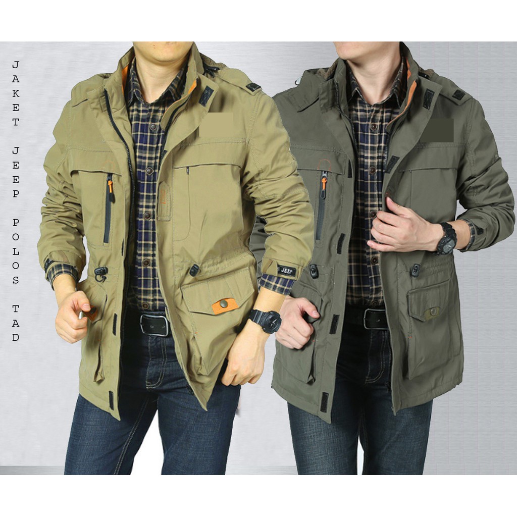 Jaket Parka Jeep Waterproof | Distro Pria Murah | Jaket Levis | Gamis Syari | Lengan Pnjang