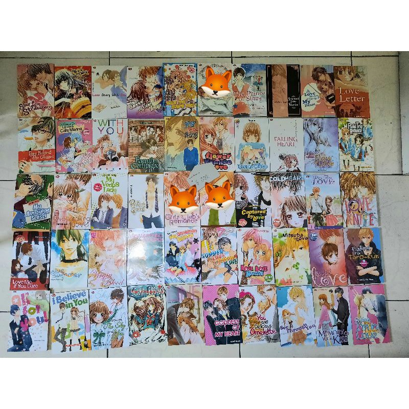 Komik/Manga/Komik Jepang/Shojo Manga Oneshot Preloved