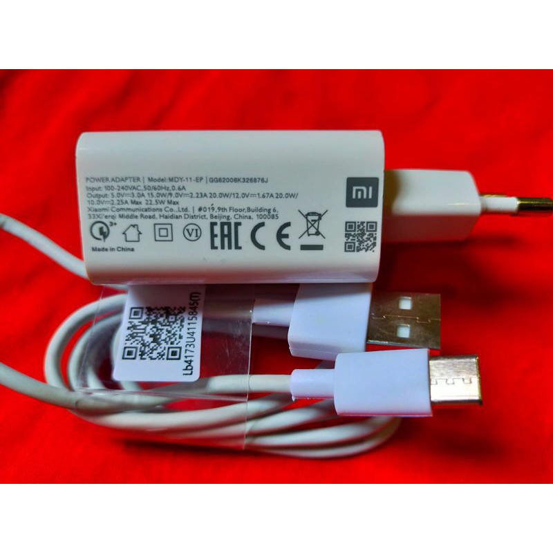charger hp redmi 9t & 10 fast charging poco m3 poco m3 pro ori bawaan hp