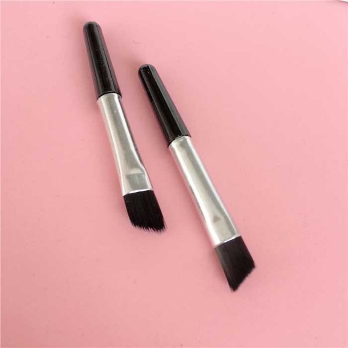 EBM kuas eyebrow mini brush nylon multifungsi alat makeup stick