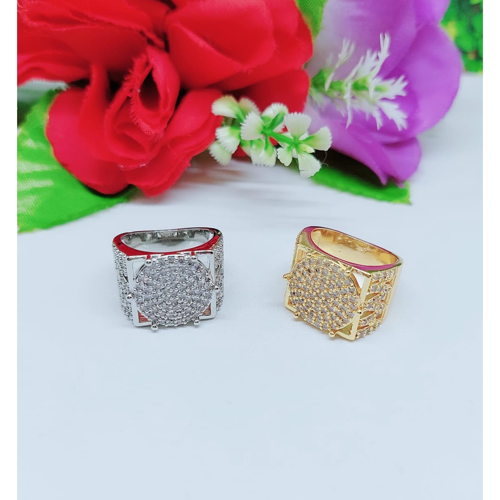 Cincin mata full lapis emas perhiasan fashion 0339