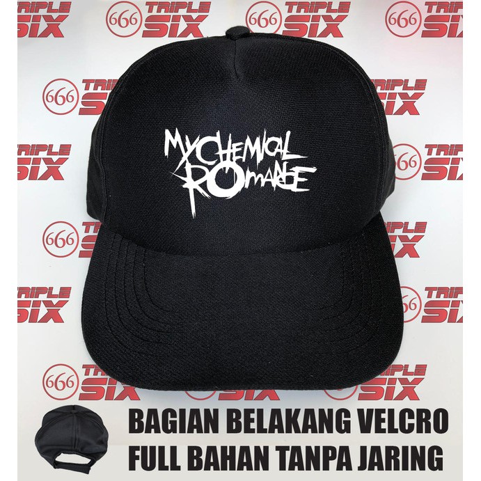 Topi Full Bahan My Chemical romance