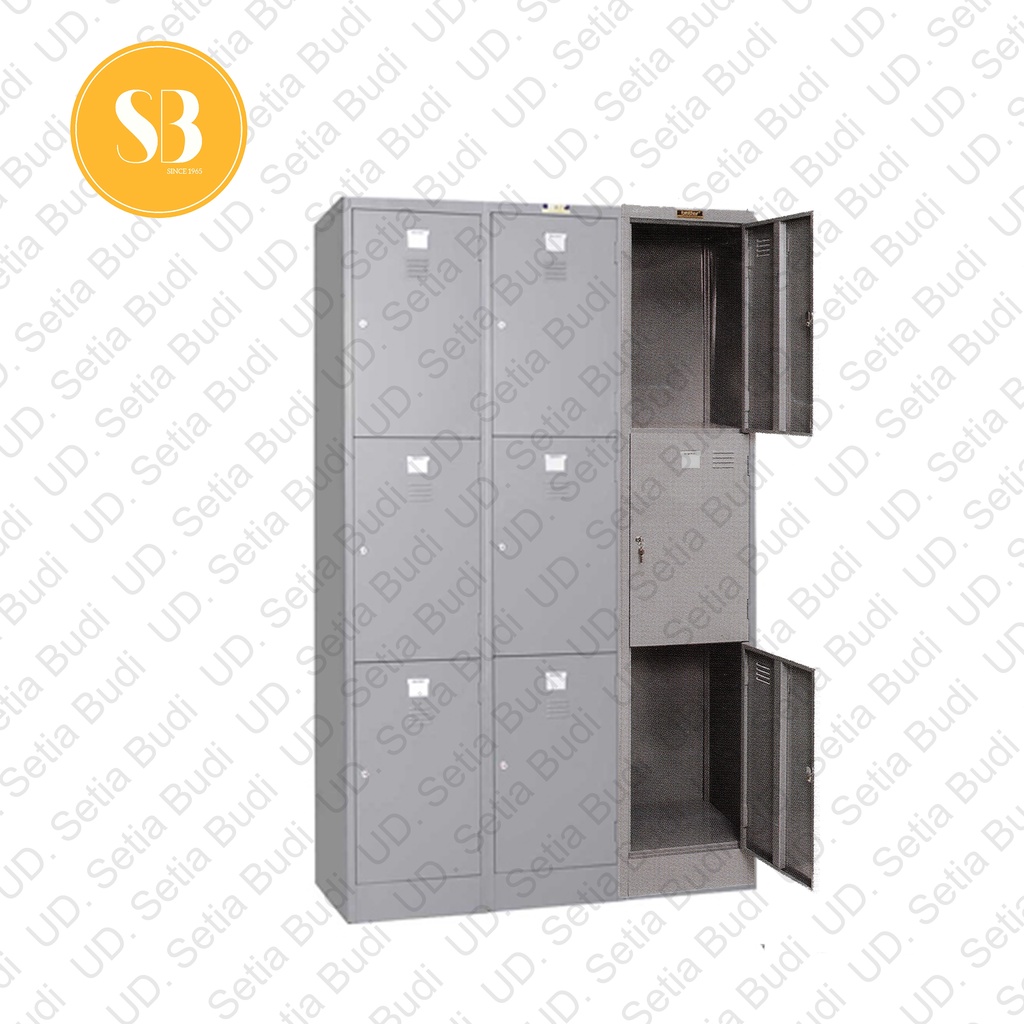 Loker Pintu Lemari Locker (9 Pintu) Brother B-703-3