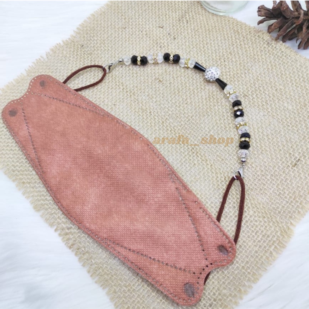 Konektor Masker - Konekor Masker Hijab - Konektor Masker Kristal - Konektor Hijab - Konektor Masker 