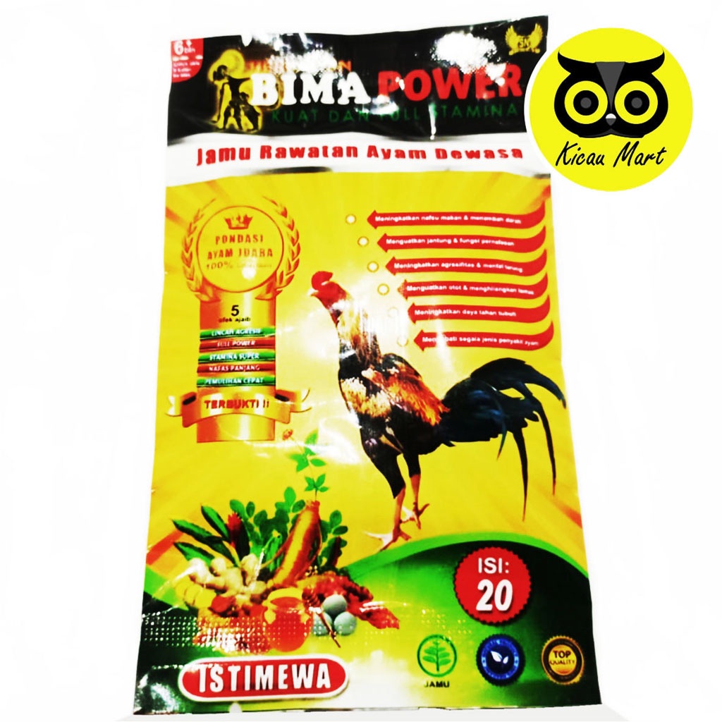 JAMU AYAM BIMA POWER SN SASANA NGAPAK VITAMIN JAMU AYAM JAGO TARUNG BIMA POWER SASANA NGAPAK PWBST