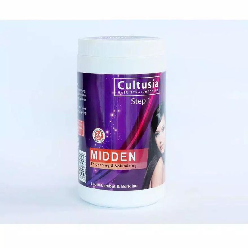 CULTUSIA OBAT PELURUS RAMBUT  OBAT SMOOTHING / REBONDING 1000ML STEP 1 DAN STEP 2 (NEUTRALIZER)