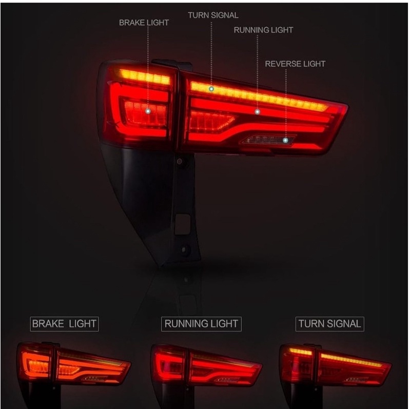 Stoplamp Innova Reborn 2016+ BMW Style VLAND V2 Welcome Light
