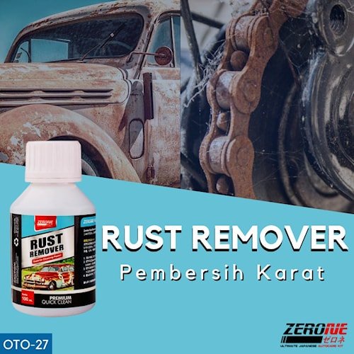 Terbaru  Zerone Pembersih Karat / Penghilang Karat Besi / Pembersih Kerak Mesin Mobil / Pembersih Ja