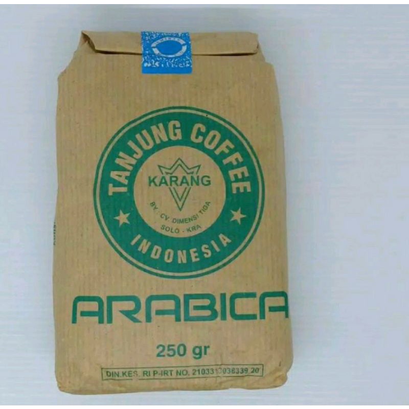 

Kopi Tanjung Arabica 250gr