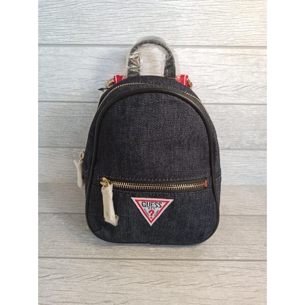 Tas Ransel Jeans Guess mini original store