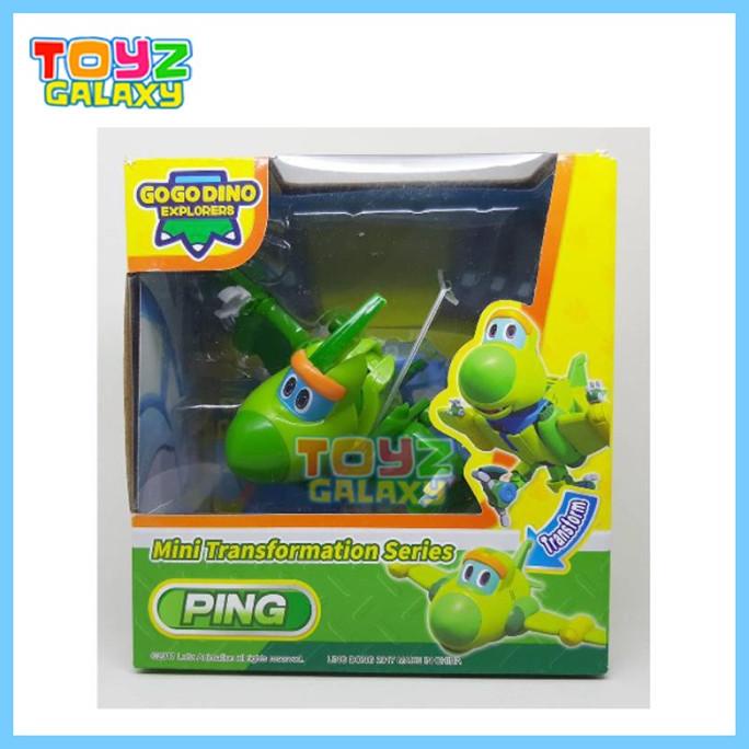 GOGO DINO MINI TRANSFORMATION PING - ORIGINAL TERBARU