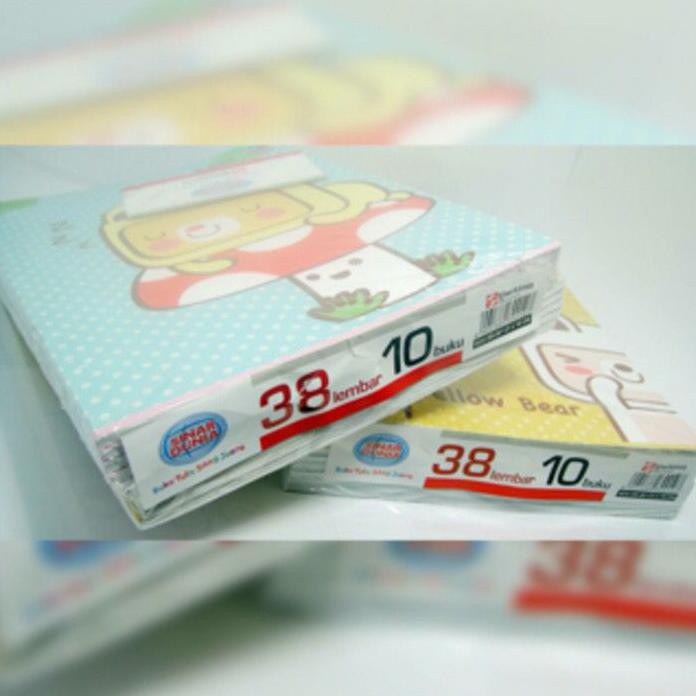 

buku tulis sidu 38 / sinar dunia 38 lembar - perlengkapan sekolah sry77