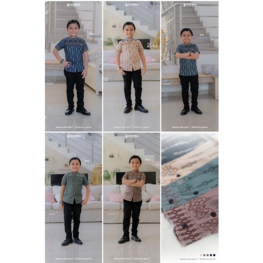 (Koko King Kids) Abdul Aziz Family Sarimbit by Dienna