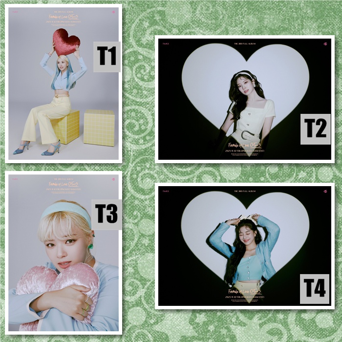 Poster TWICE / TWICE Poster Collection - Poster kpop murah - formula of love - full of love ver