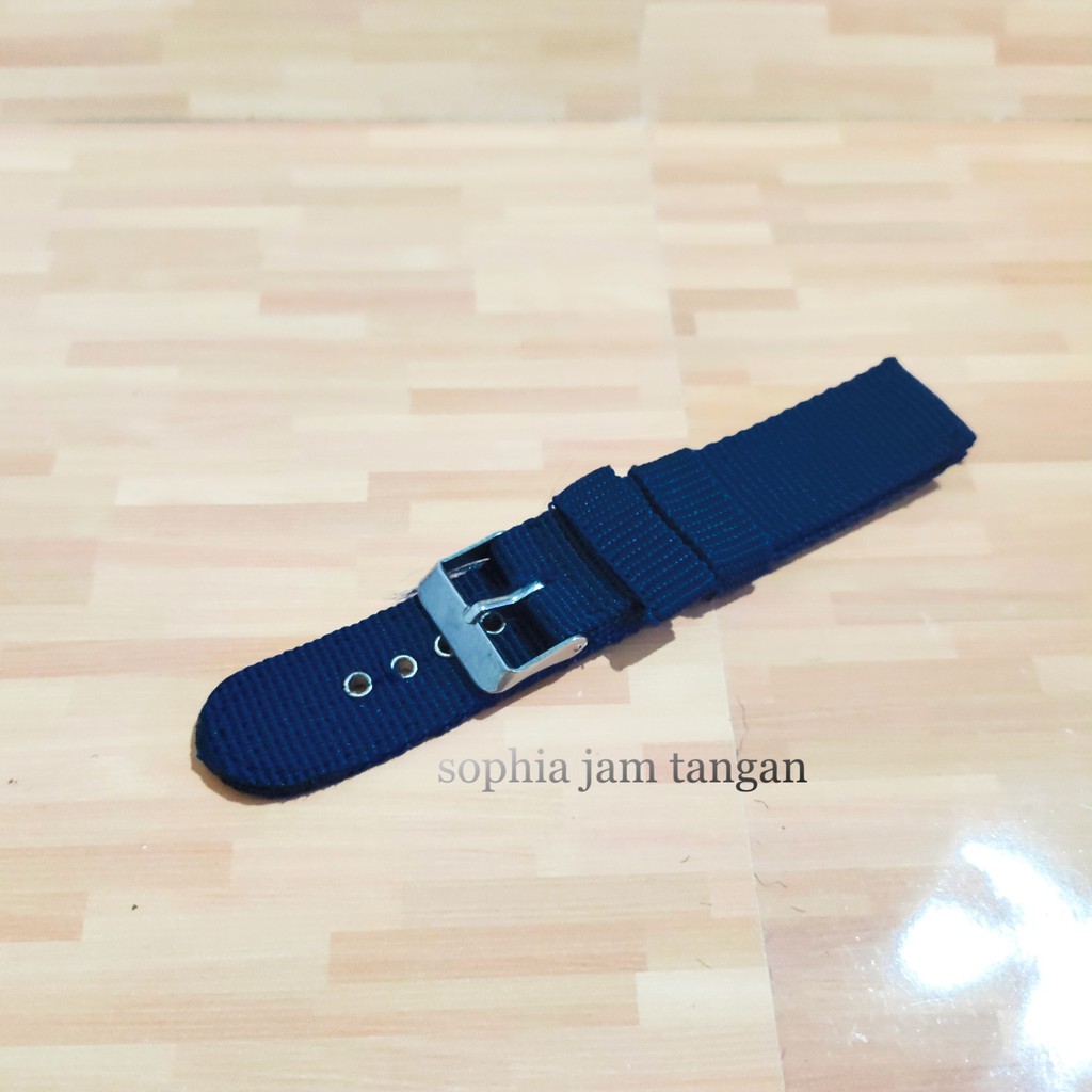 [ BISA COD ] STRAP JAM TANGAN BAHAN CANVAS TERMURAH , STRAP JAM TANGAN NYLON