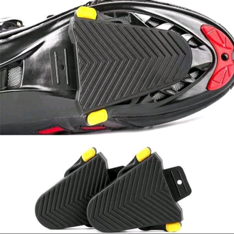 Cover Pelindung Cleat Pedal Sepeda Road Protector clip bicycle for untuk Shimano SPD SL qr