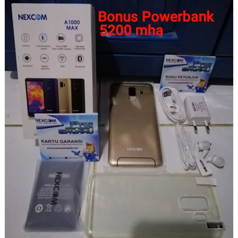Android Nexcom A1000 Max Ram 1 4 Gb Grs Resmi Imei Terdaftar Shopee Indonesia