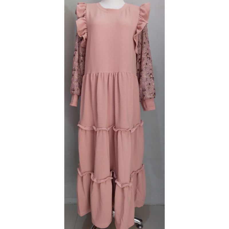 [[ COD]] TERBARU MIDI DRESS/LONG TUNIK ORIGINAL CAVELL TERBARU REAL PICT
