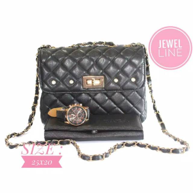 JEWELS LINE BAG FASHION / TAS SELEMPANG WANITA / TAS FASHION WANITA