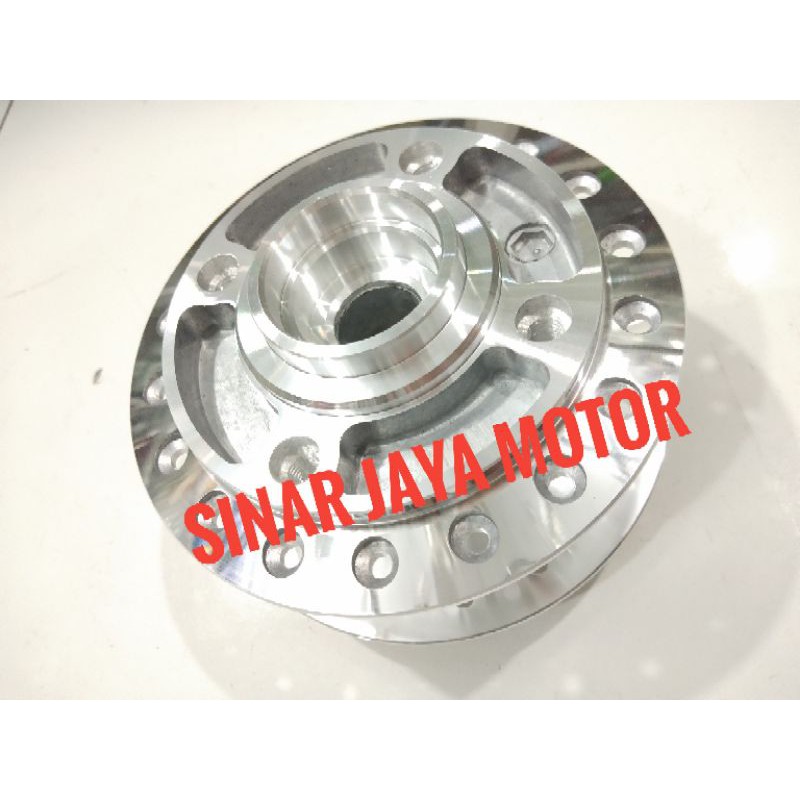tromol depan supra x 125 karisma chrom