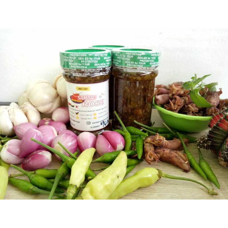 

Sambal Madame Rose - Sambal Cumi Cabe Ijo