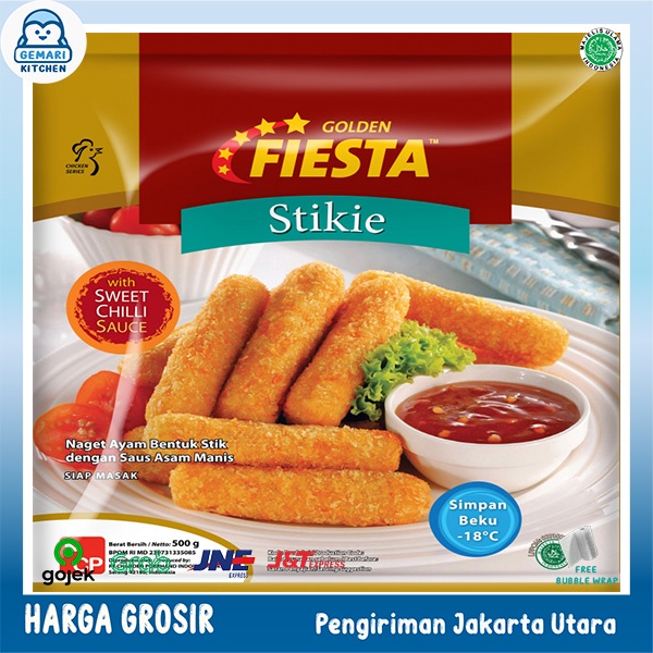 GOLDEN FIESTA STIKIE EXTRA SAUS PEDAS 500 GRAM